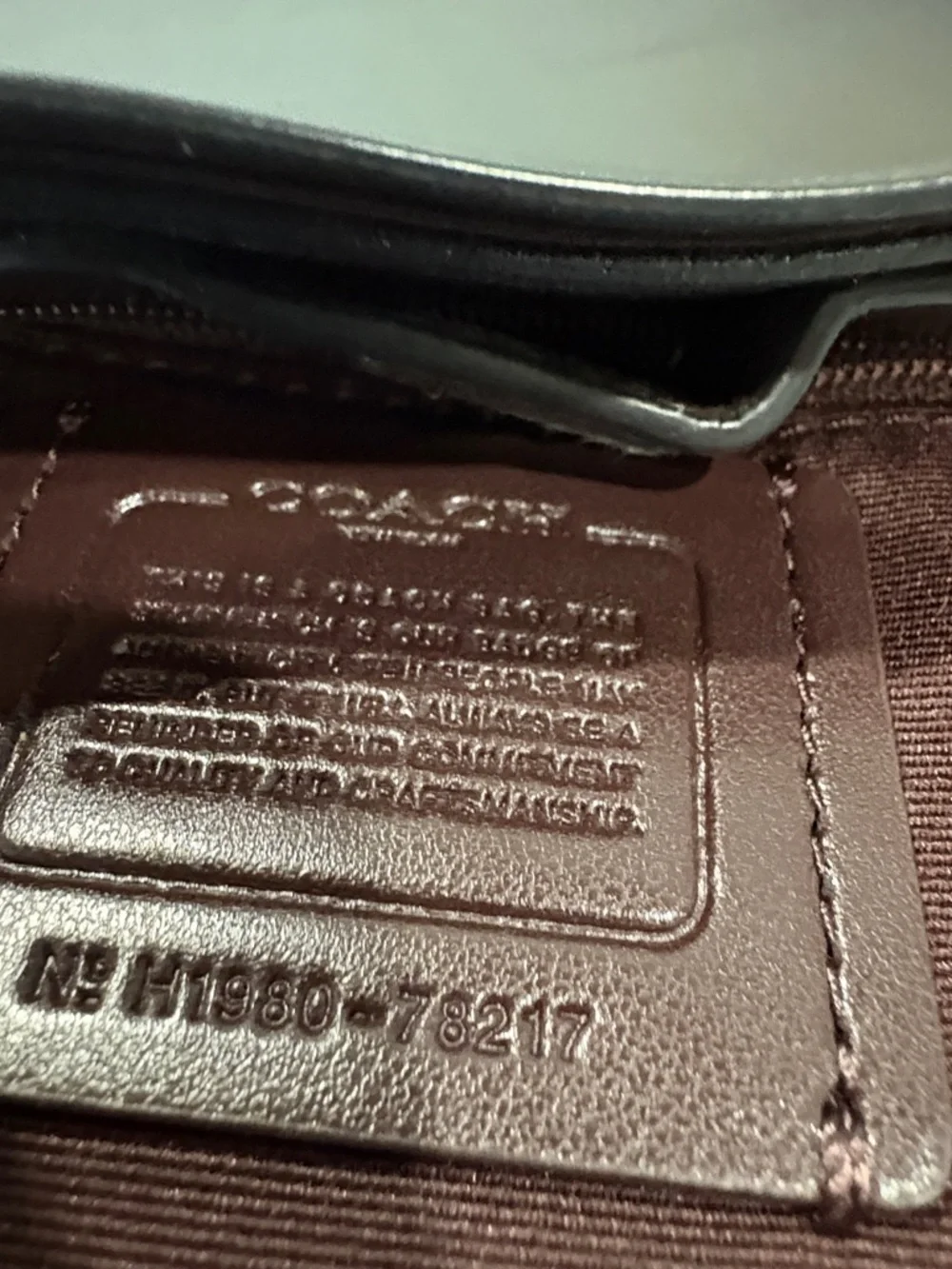 Coach Black Leather Everyday Tote - Picture 5 of 17